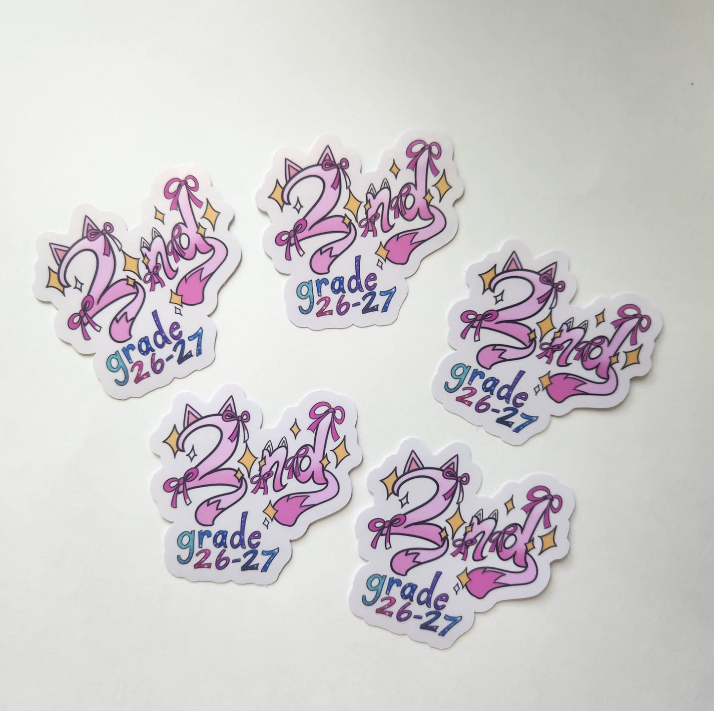 2nd Grade Sprinkle Stickers 2026โ2027