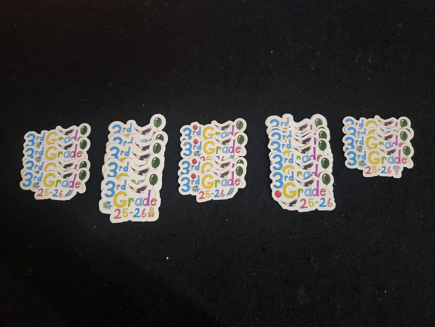 3rd Grade Stickers 2025–2026 School Year Edition