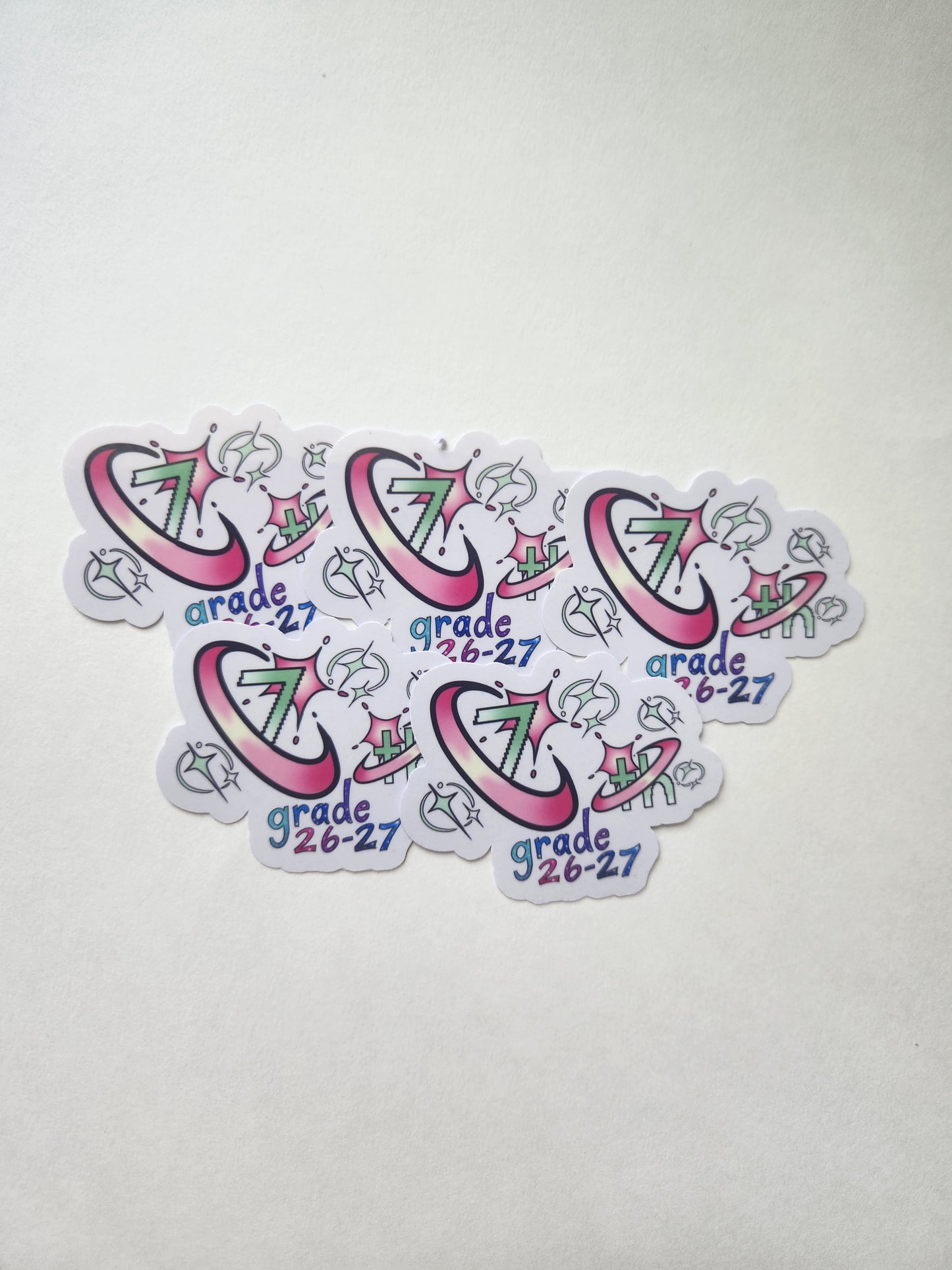 7th Grade Sprinkle Stickers 2026–2027