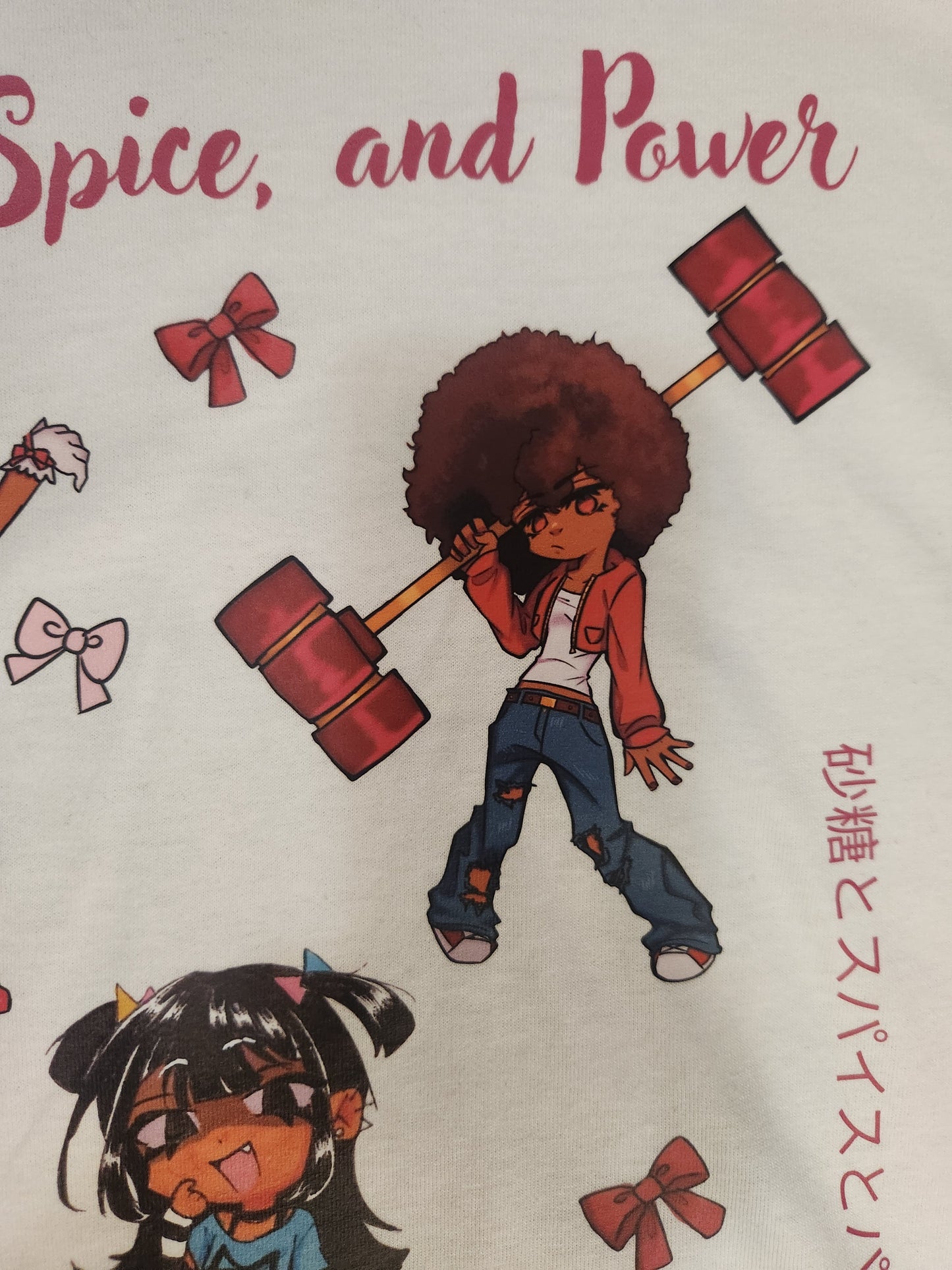 Sugar Spice and Power White T-Shirt