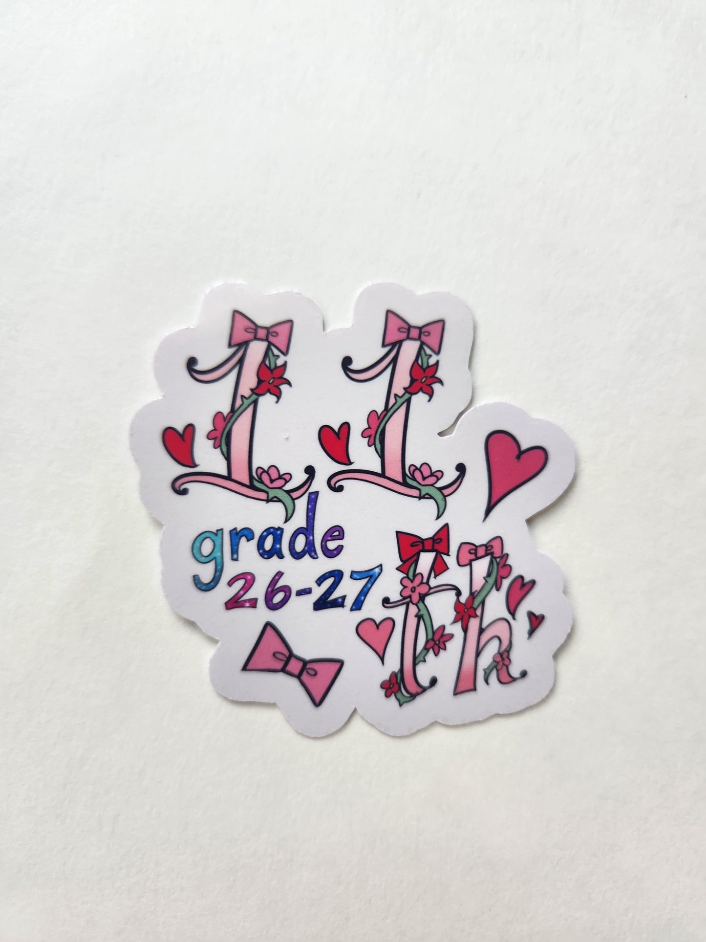 11th Grade Sprinkle Stickers 2026–2027