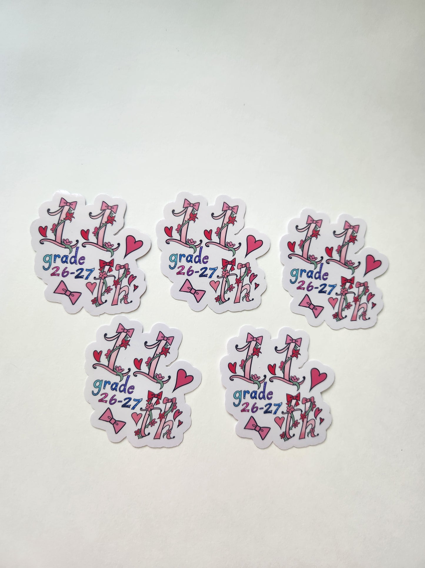 11th Grade Sprinkle Stickers 2026–2027