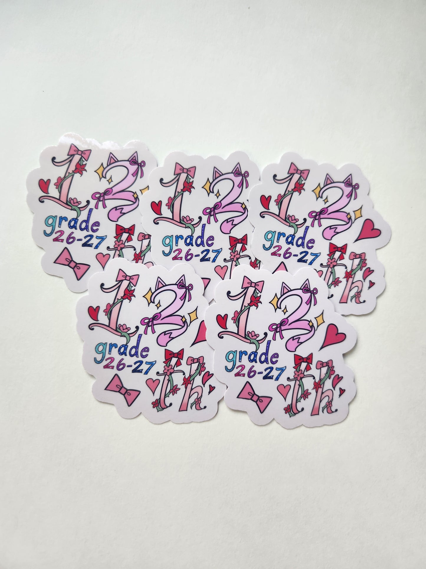 12th Grade Sprinkle Stickers 2026–2027