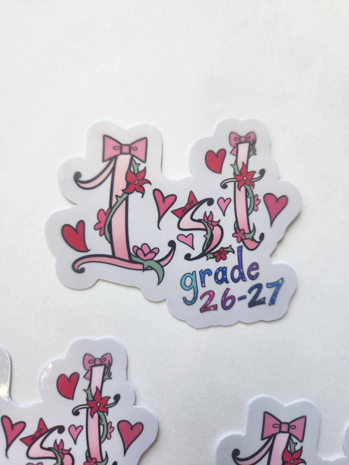 1st Grade Stickers 2026–2027 School Year Edition