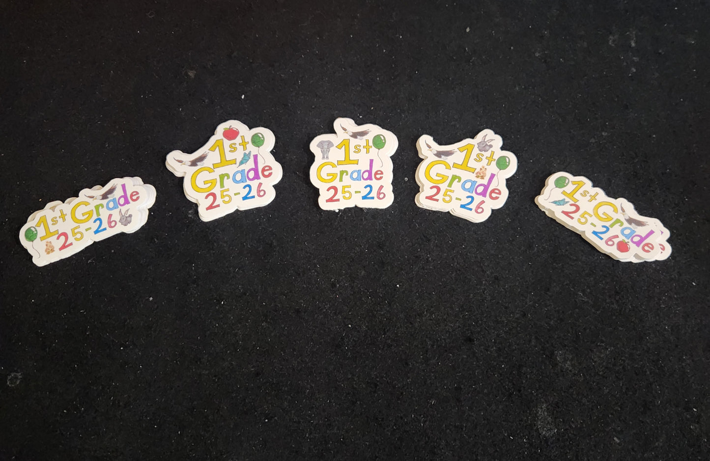 1st Grade Stickers 2025–2026 School Year Edition