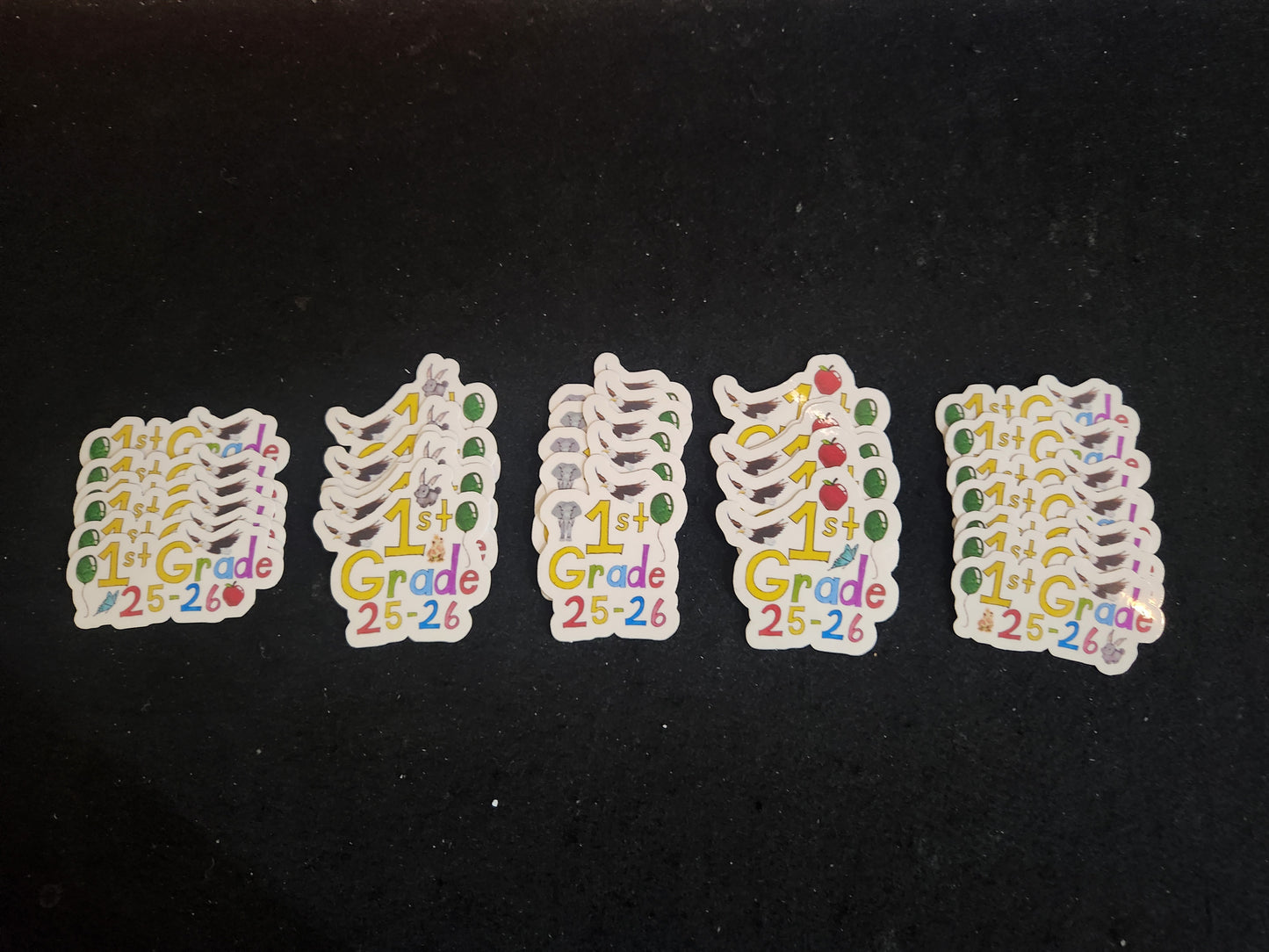 1st Grade Stickers 2025–2026 School Year Edition