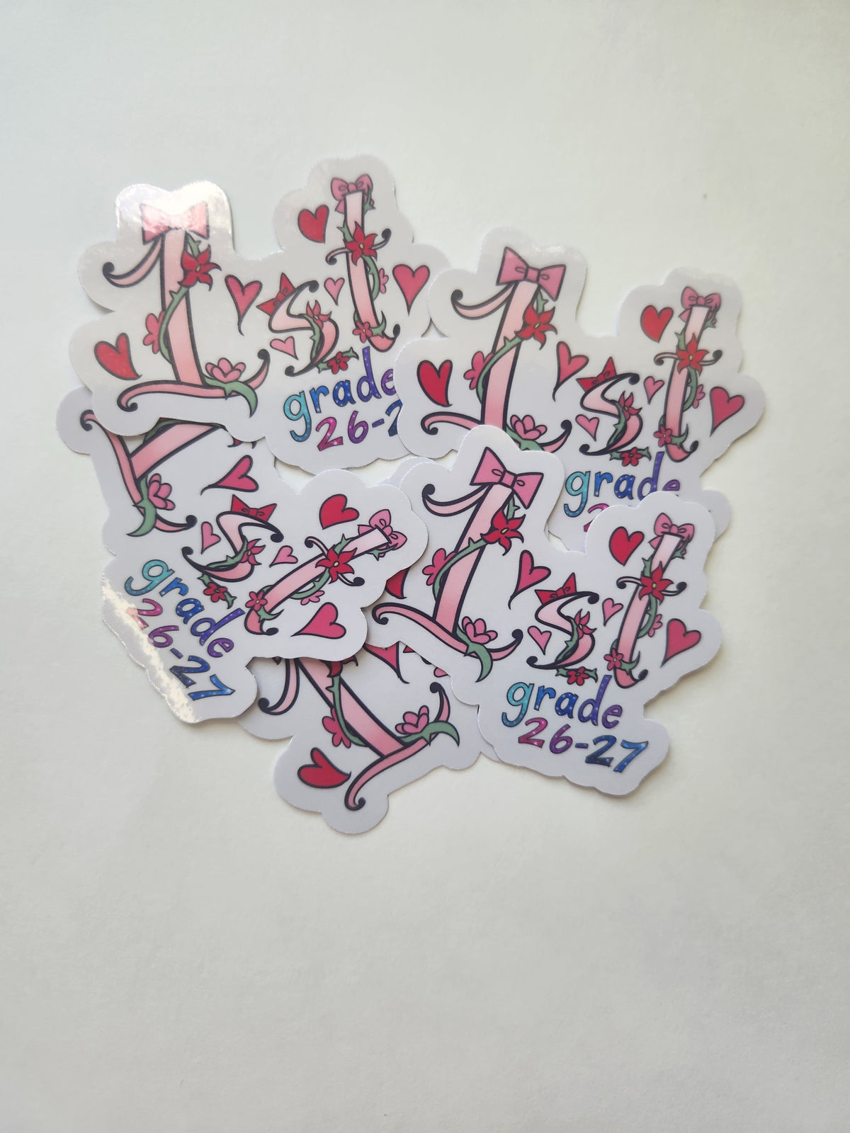 1st Grade Stickers 2026–2027 School Year Edition