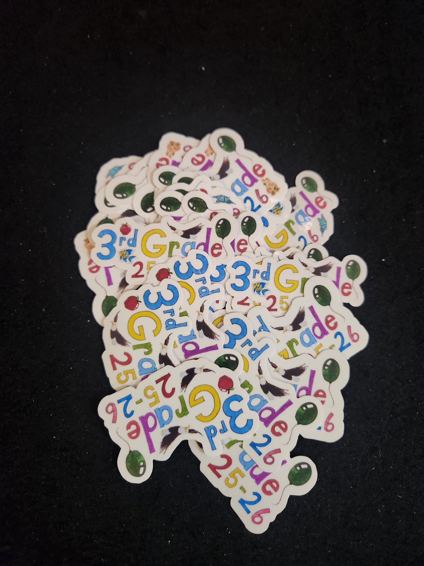 3rd Grade Stickers 2025–2026 School Year Edition