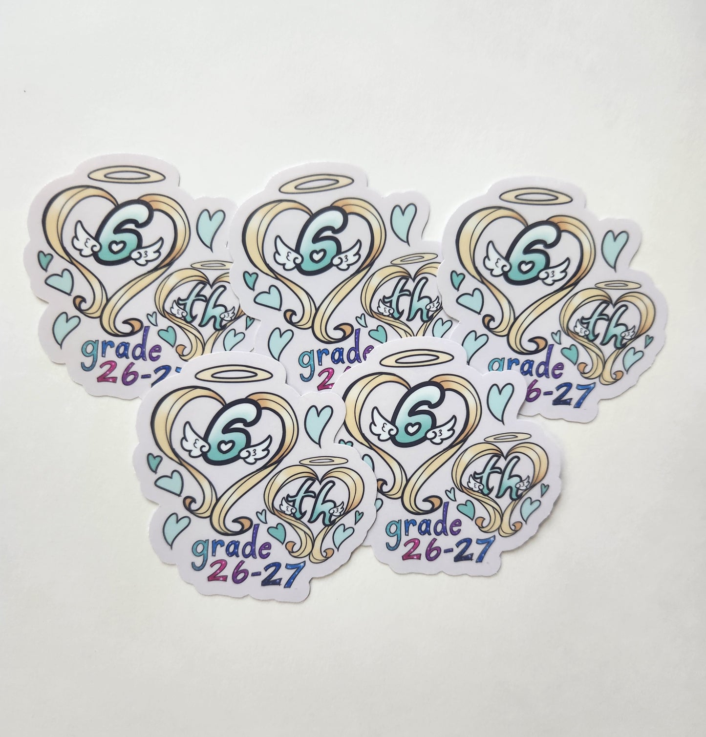6th Grade Sprinkle Stickers 2026–2027