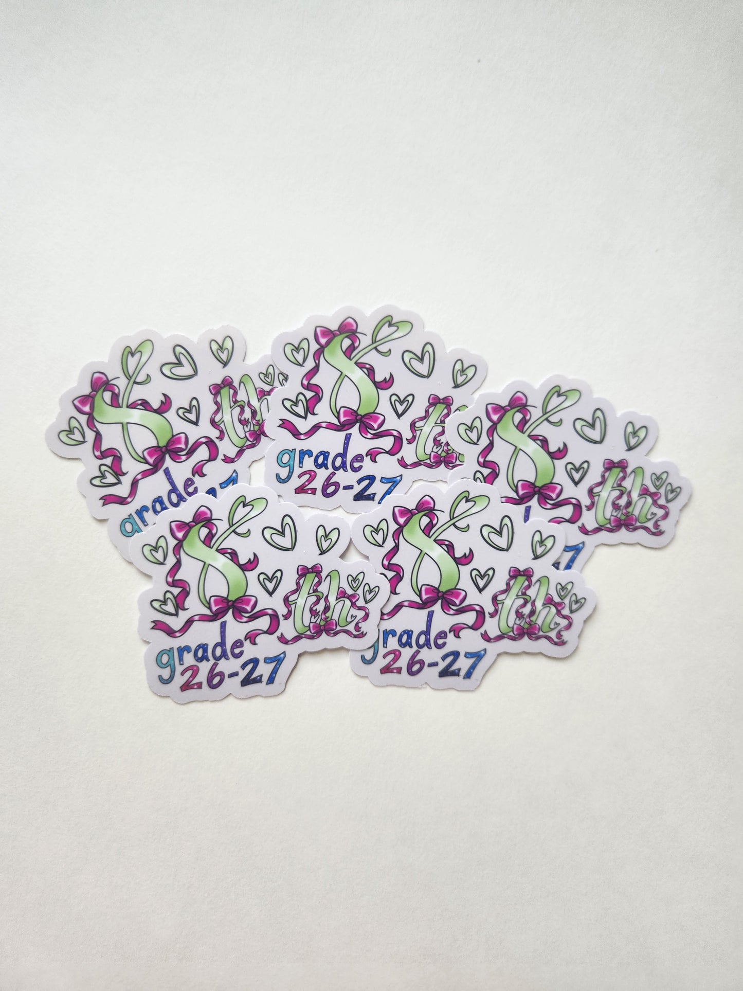 8th Grade Sprinkle Stickers 2026–2027