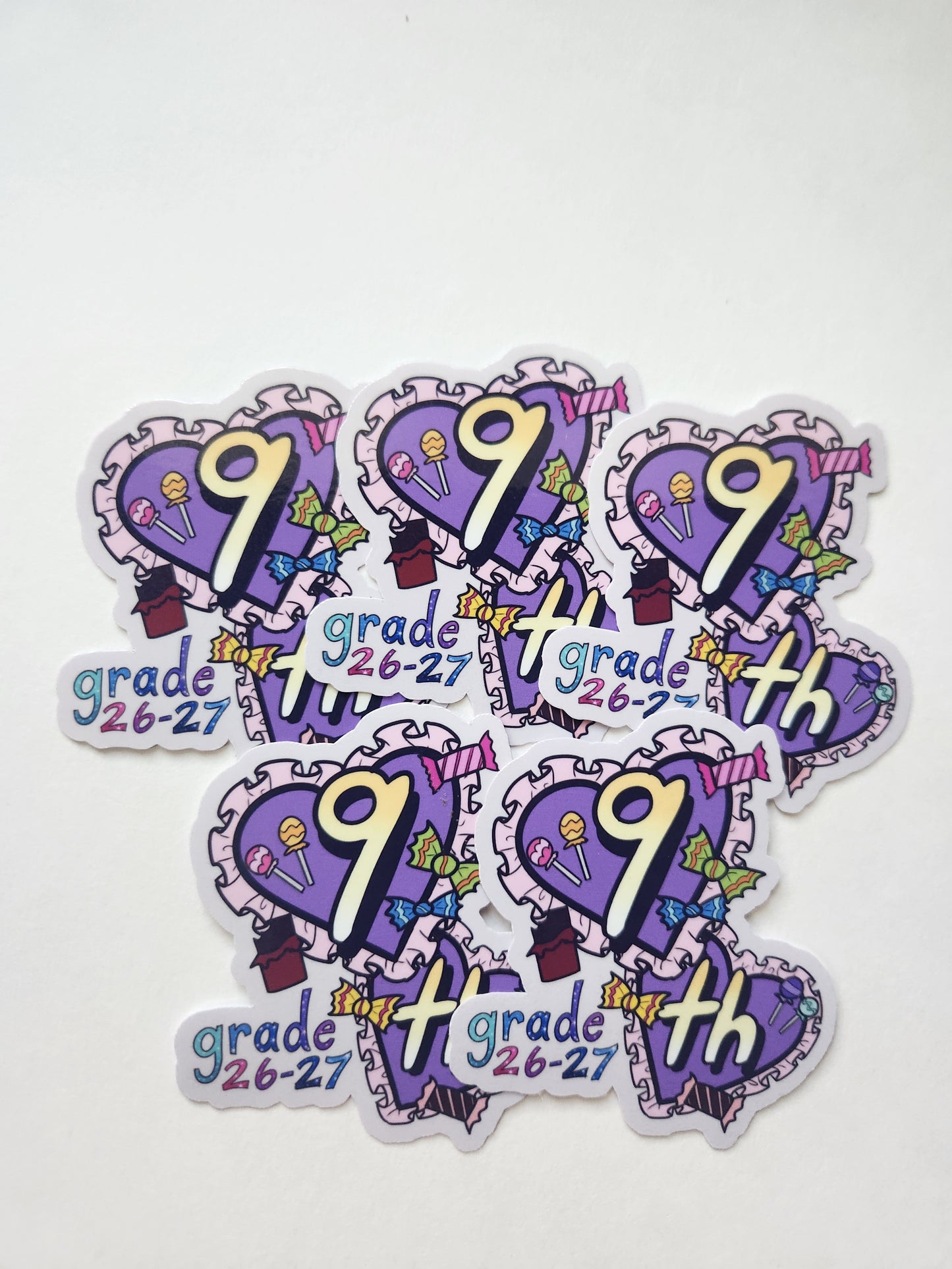 9th Grade Sprinkle Stickers 2026–2027