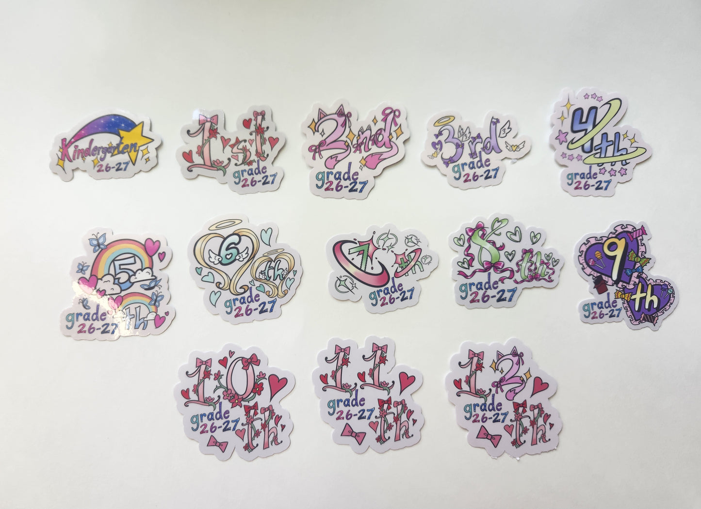 All Grades Sprinkle Stickers 2026–2027