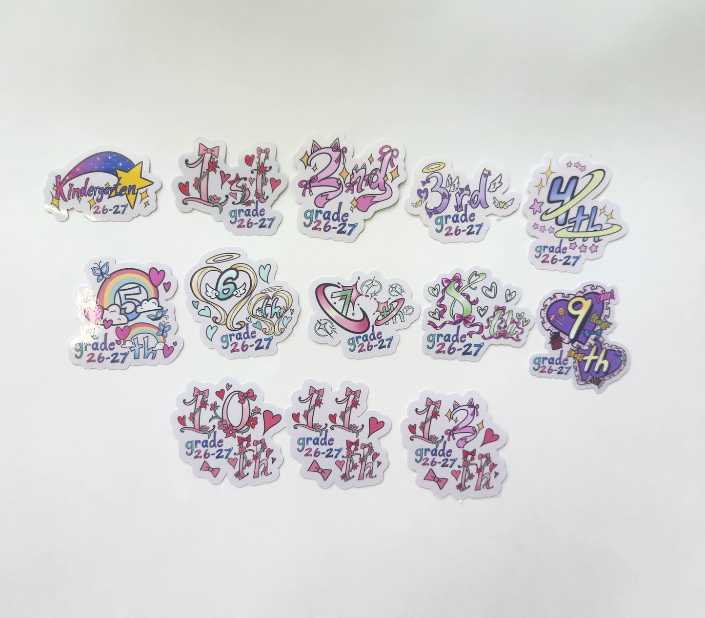 All Grades Sprinkle Stickers 2026–2027