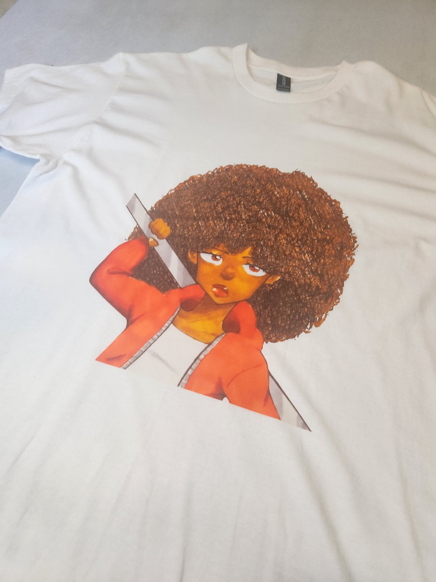 Big Red White T-Shirt