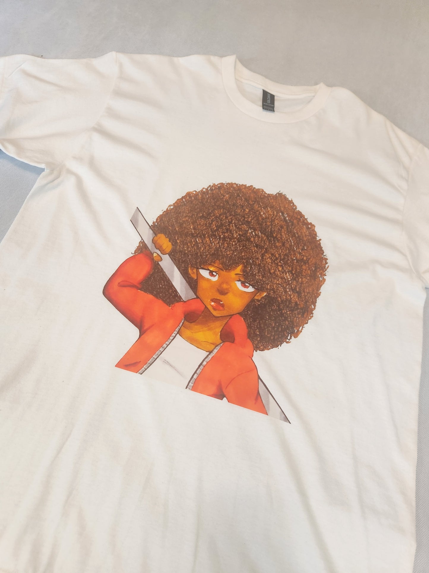 Big Red White T-Shirt