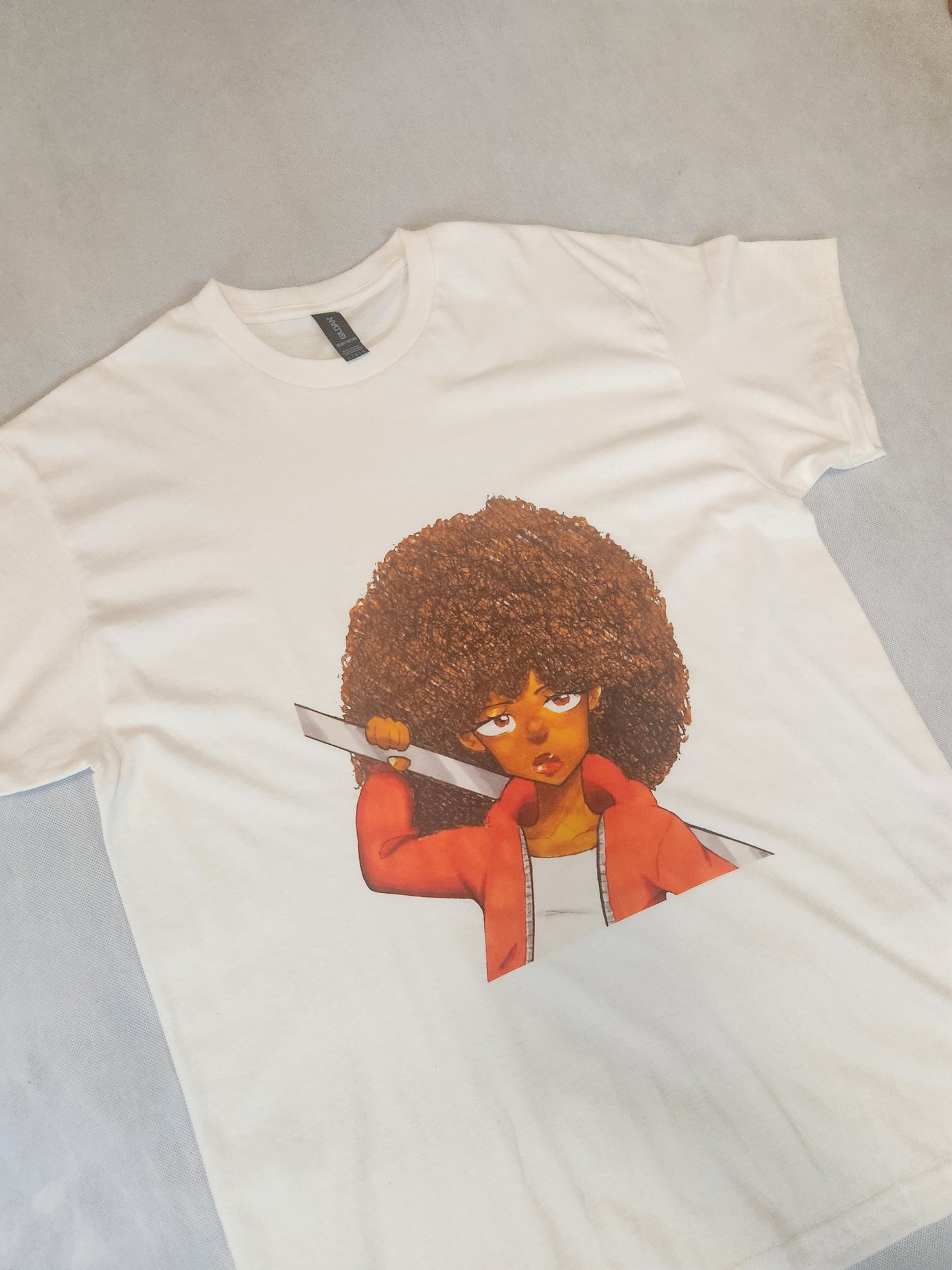 Big Red White T-Shirt