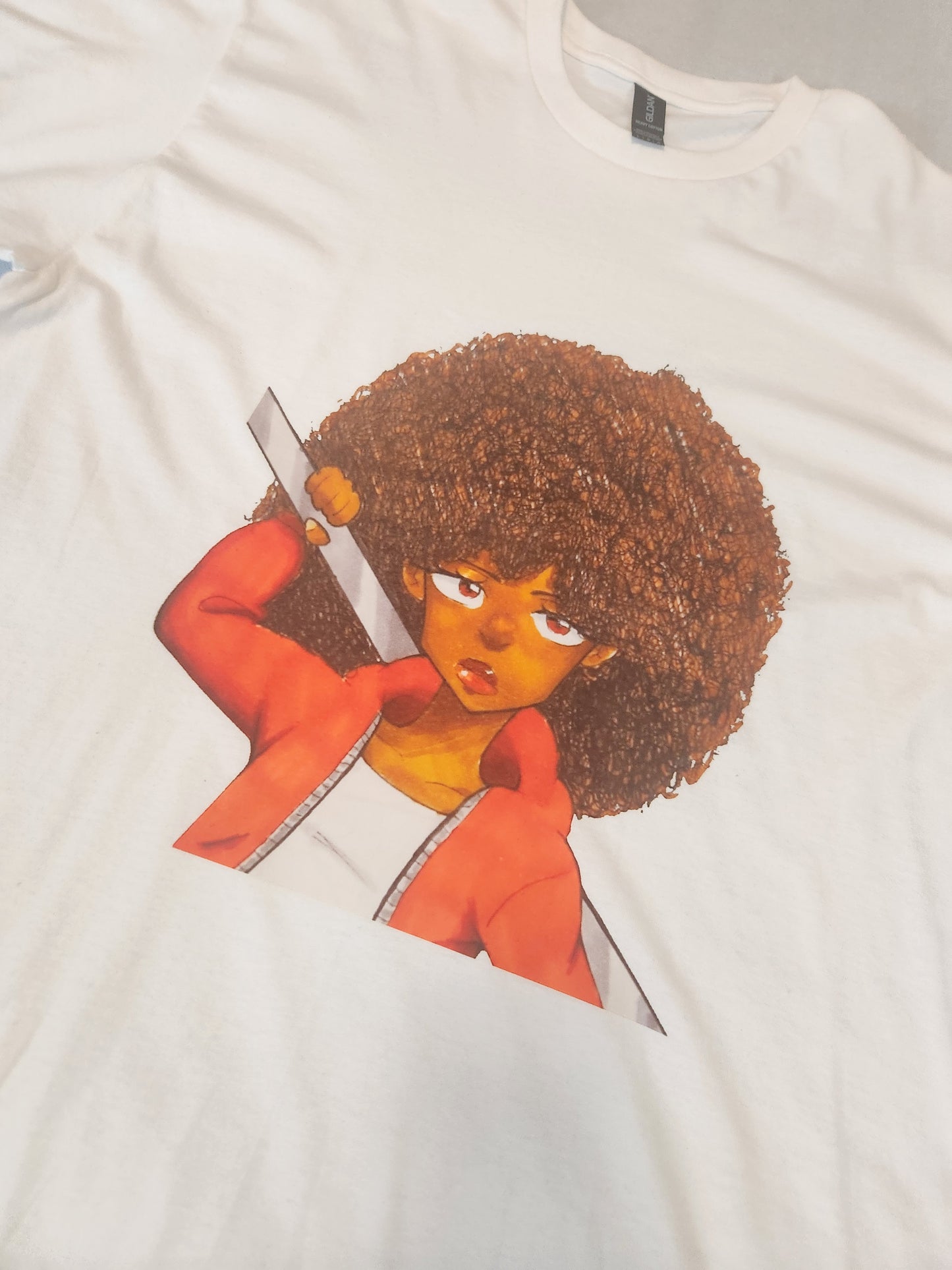 Big Red White T-Shirt