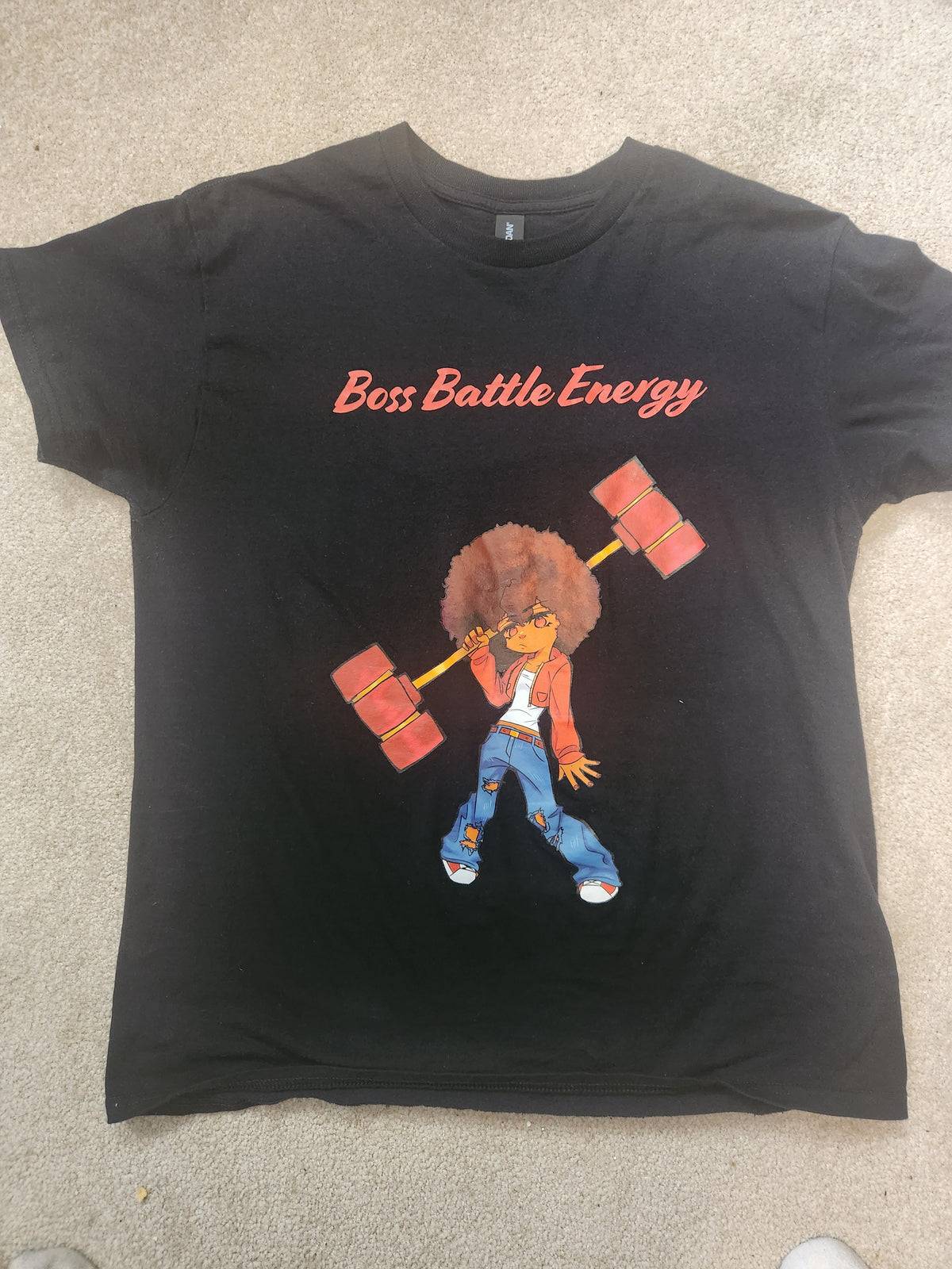 Boss Battle Energy Black