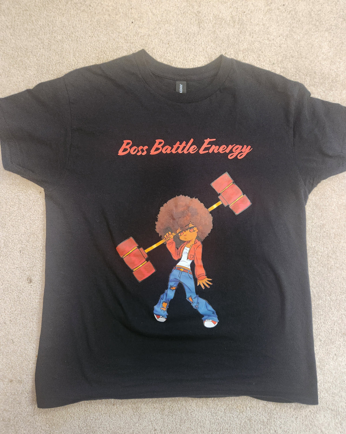 Boss Battle Energy Black