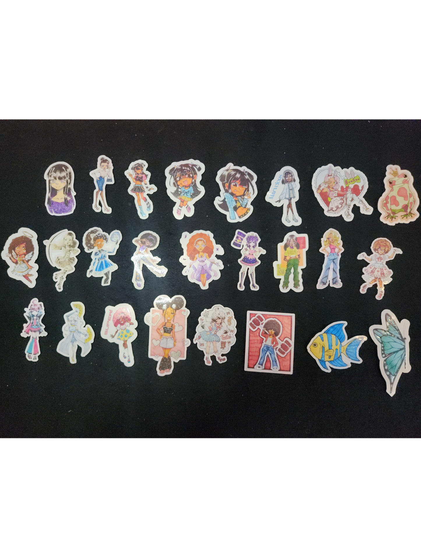 Sprinkles Sparkles Glitter Stickers