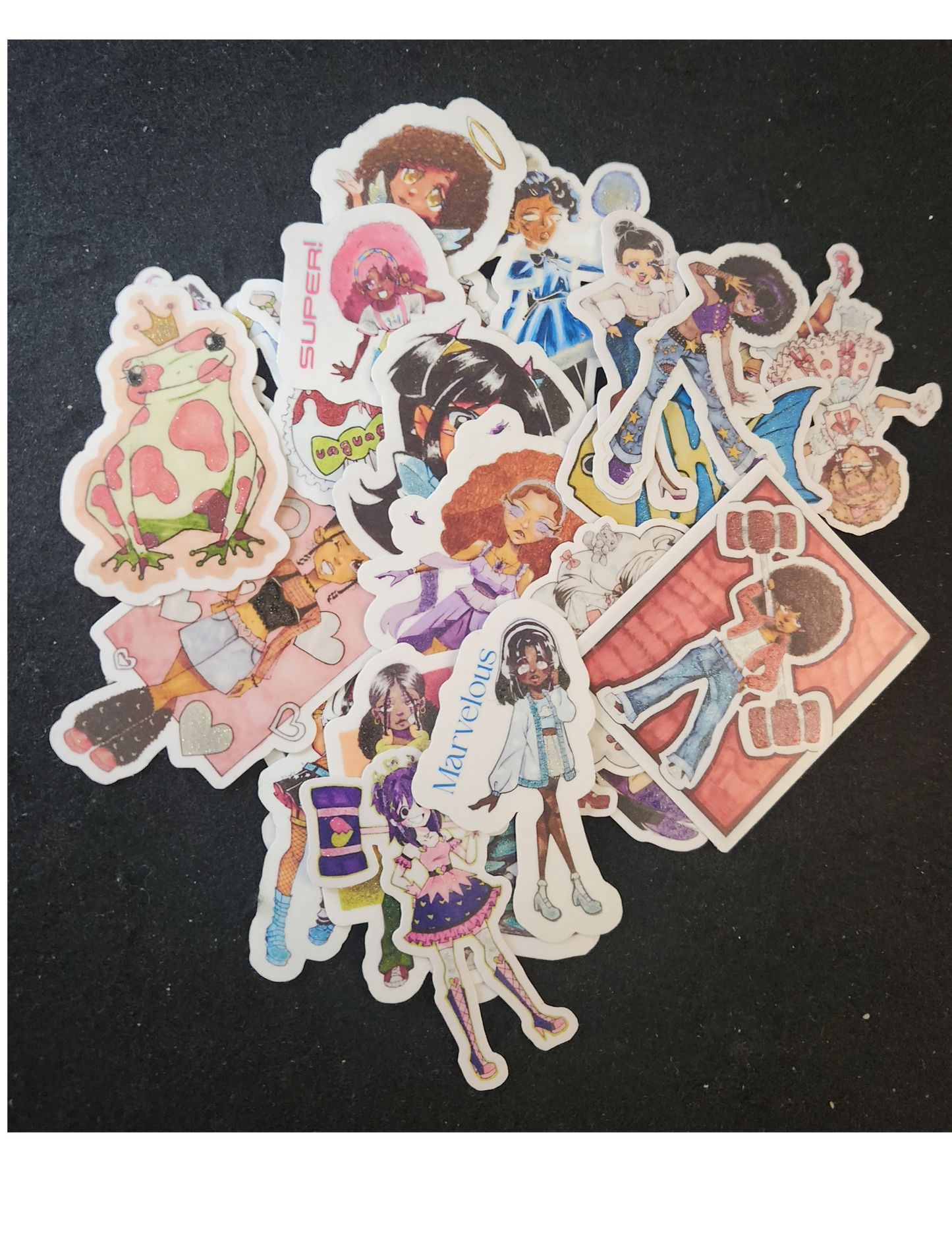 Sprinkles Sparkles Glitter Stickers