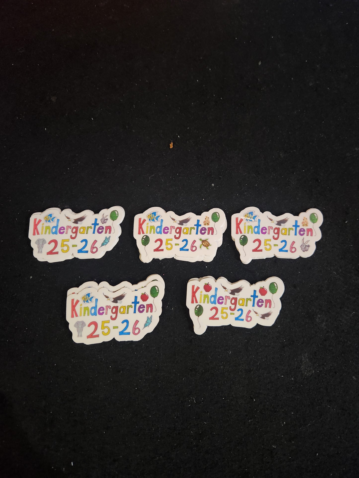 Kindergarten Stickers 2025–2026 School Year Edition