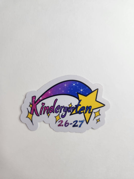 Kindergarten Sprinkle Stickers 2026–2027