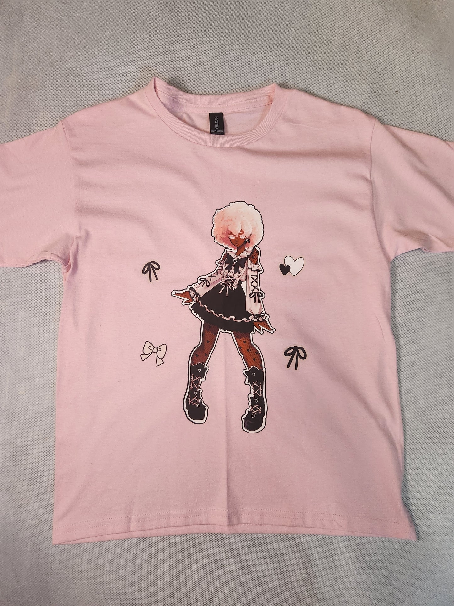 Pink is Power on Pink Graphic Tee