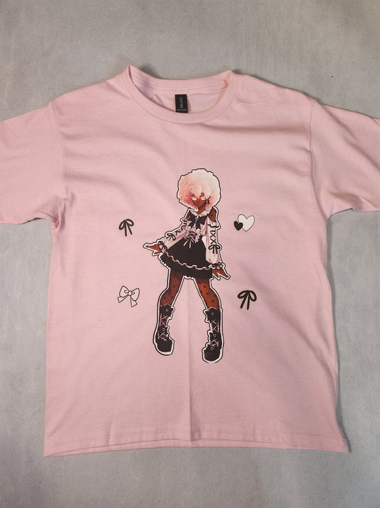 Pink is Power on Pink Graphic Tee