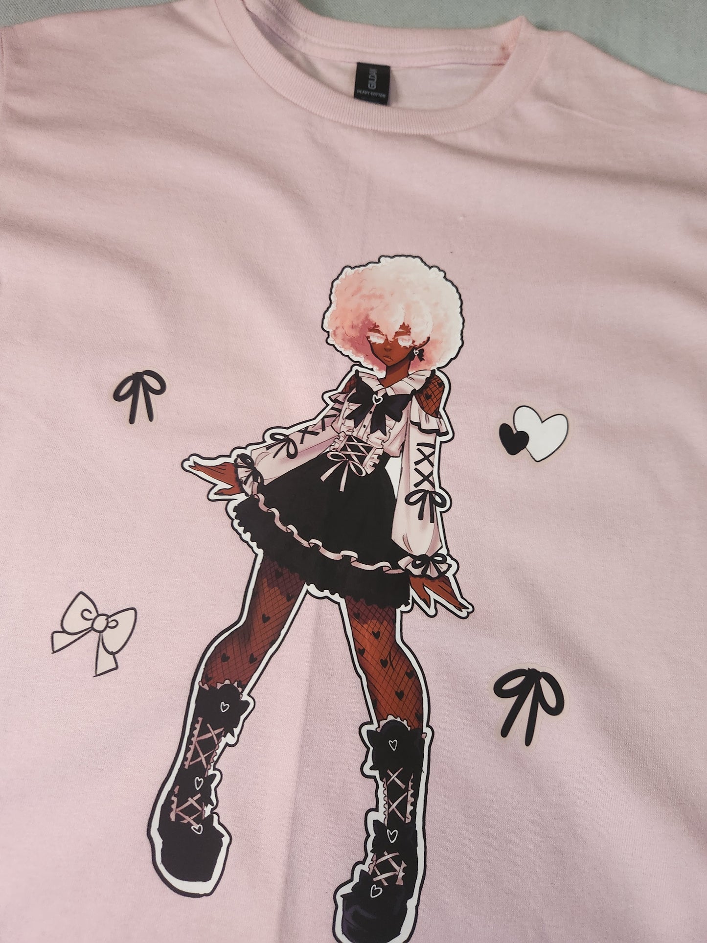 Pink is Power on Pink Graphic Tee