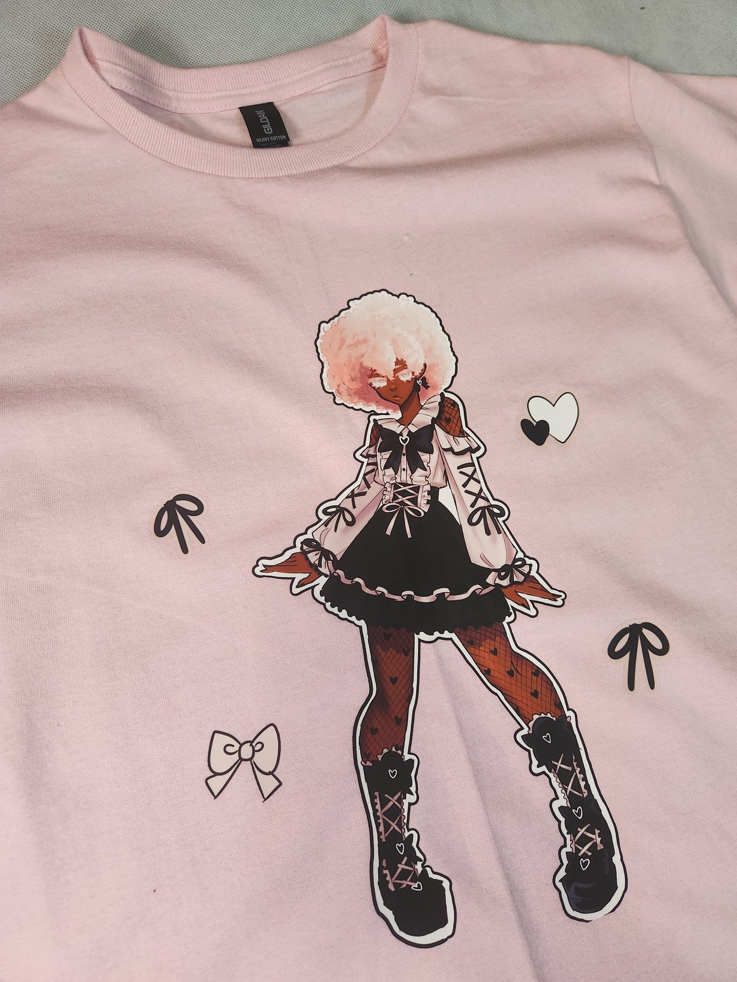 Pink is Power on Pink Graphic Tee