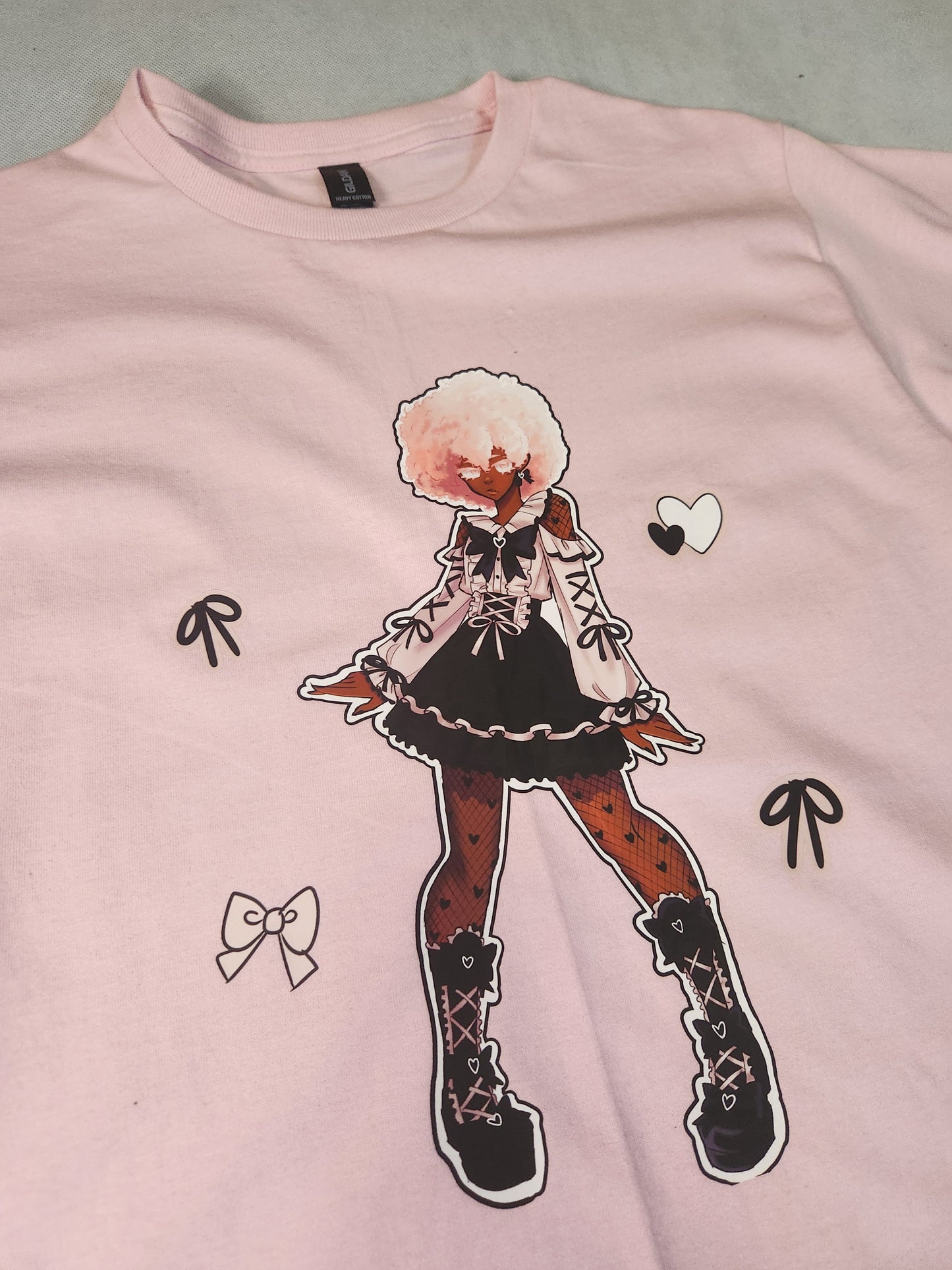 Pink is Power on Pink Graphic Tee