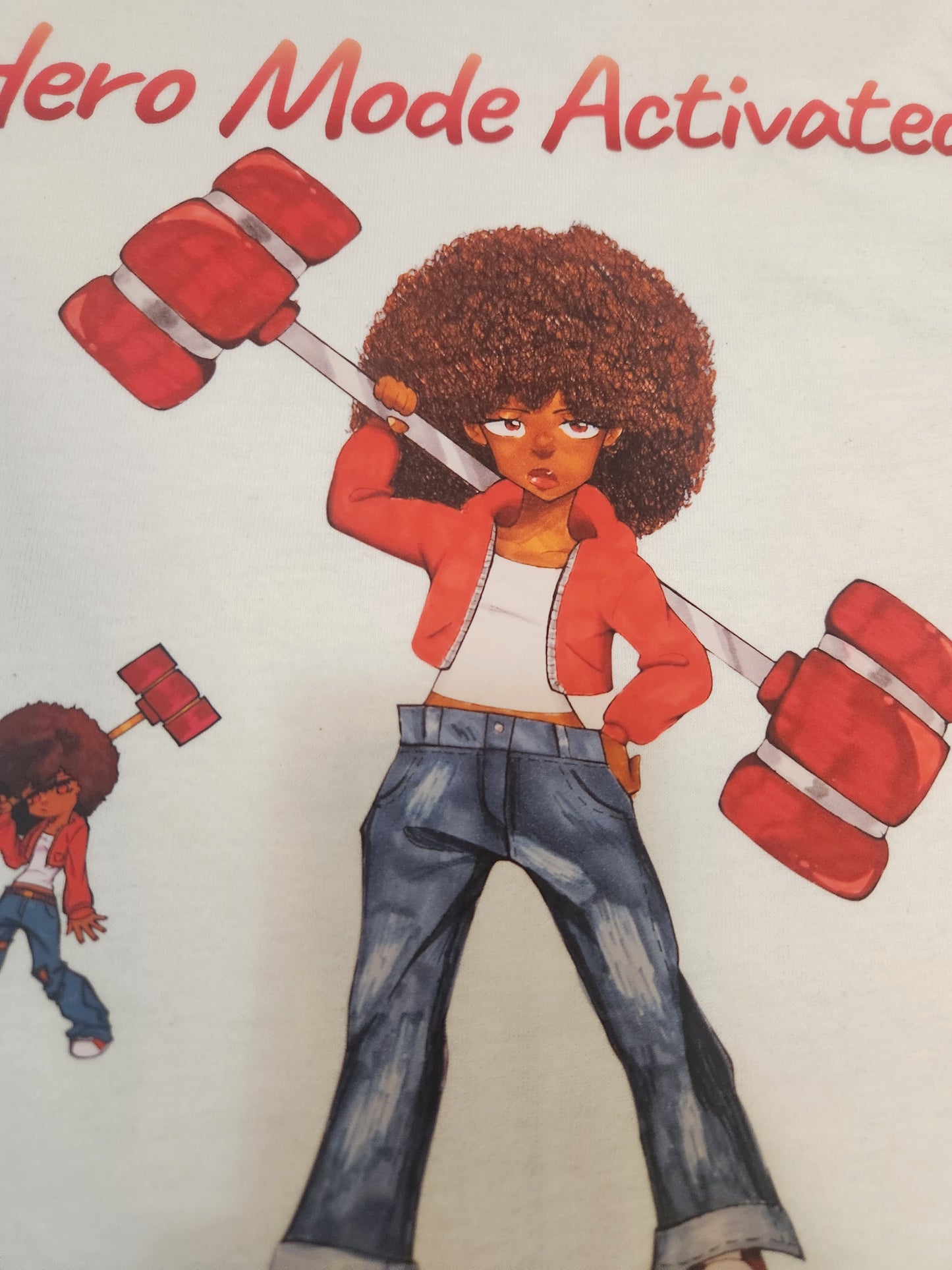 Red Hammer White T-Shirt
