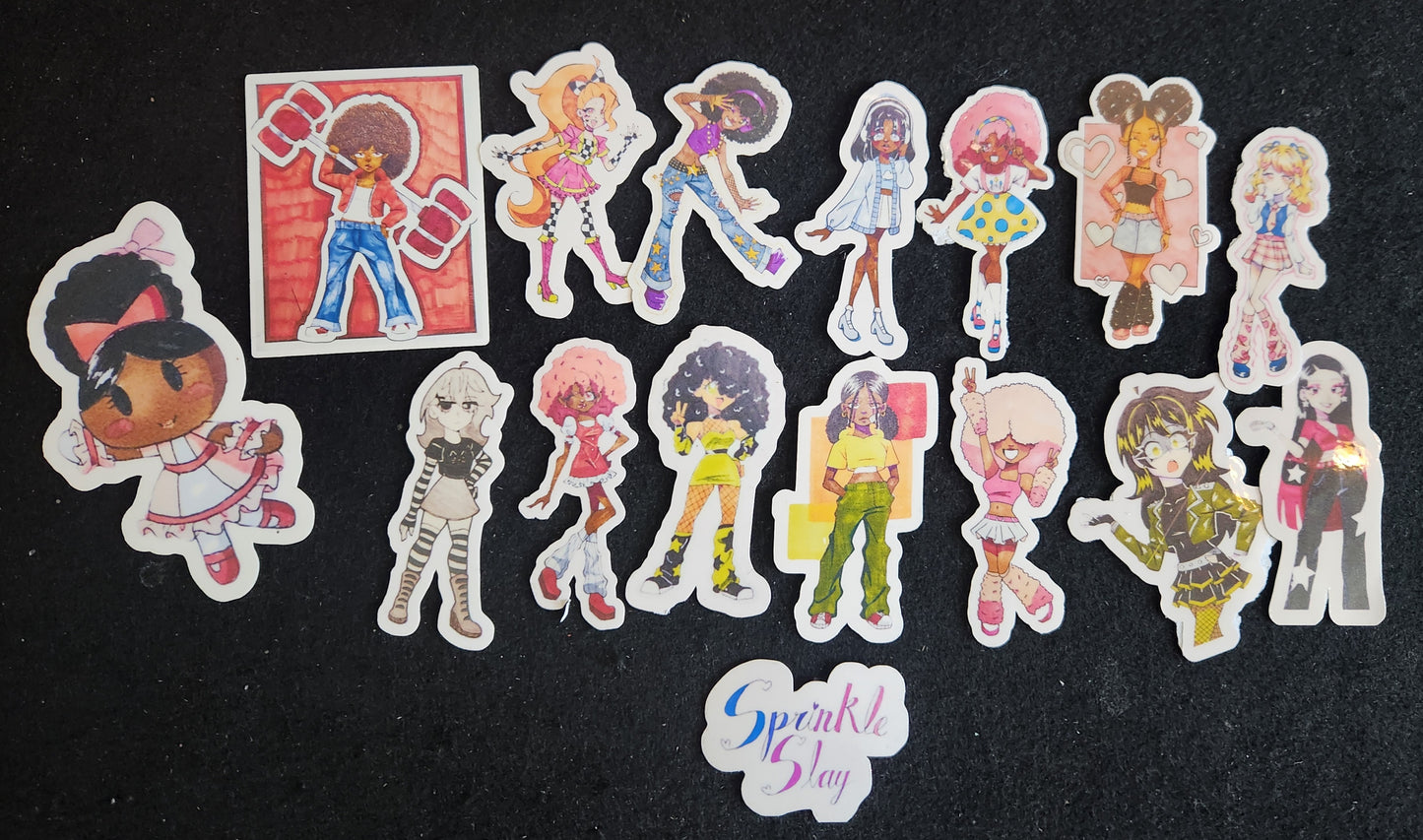 Sprinkle Slay Mini Sticker Pack