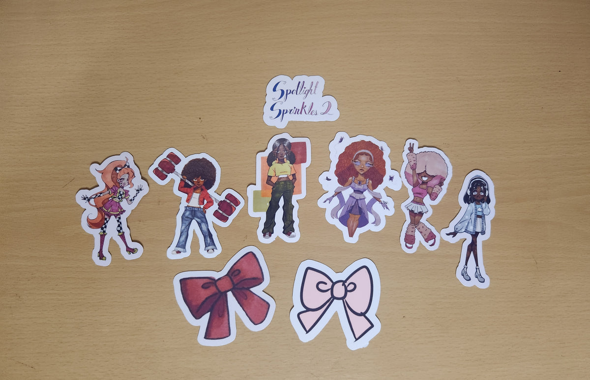 Spotlight Sprinkles 2 Sticker Pack
