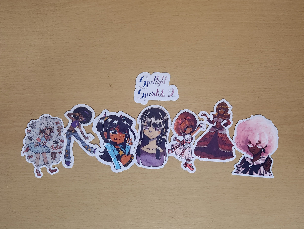Spotlight Sprinkles 2 Sticker Pack