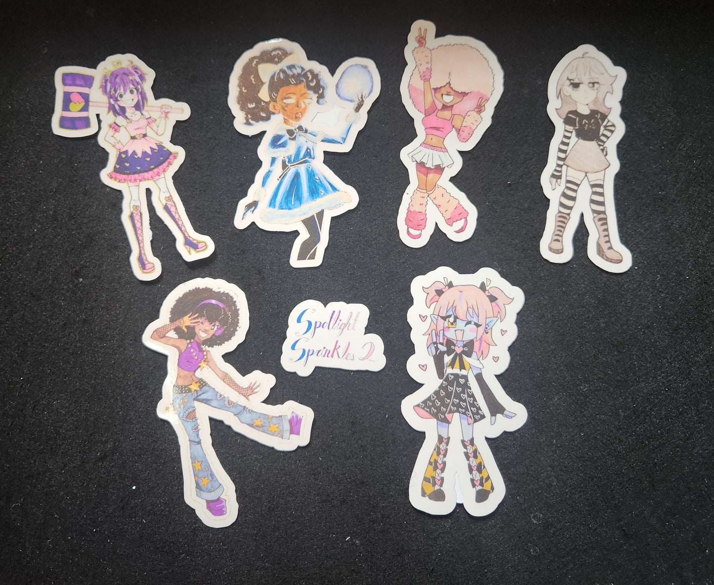 Spotlight Sprinkles 2 Sticker Pack Jumbo