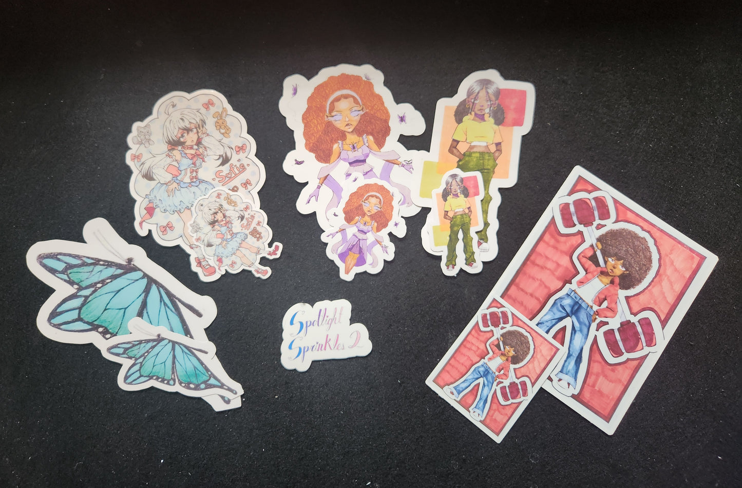 Spotlight Sprinkles 2 Sticker Pack Jumbo