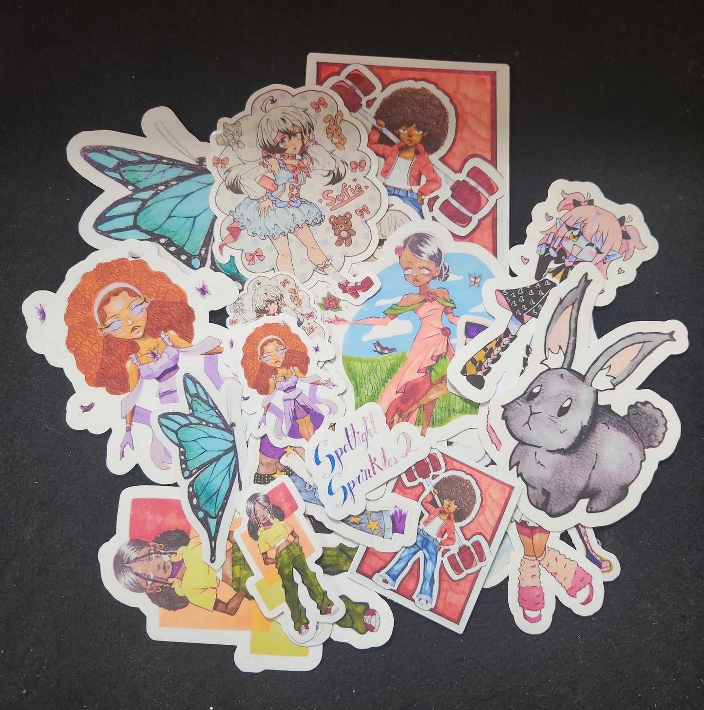 Spotlight Sprinkles 2 Sticker Pack Jumbo