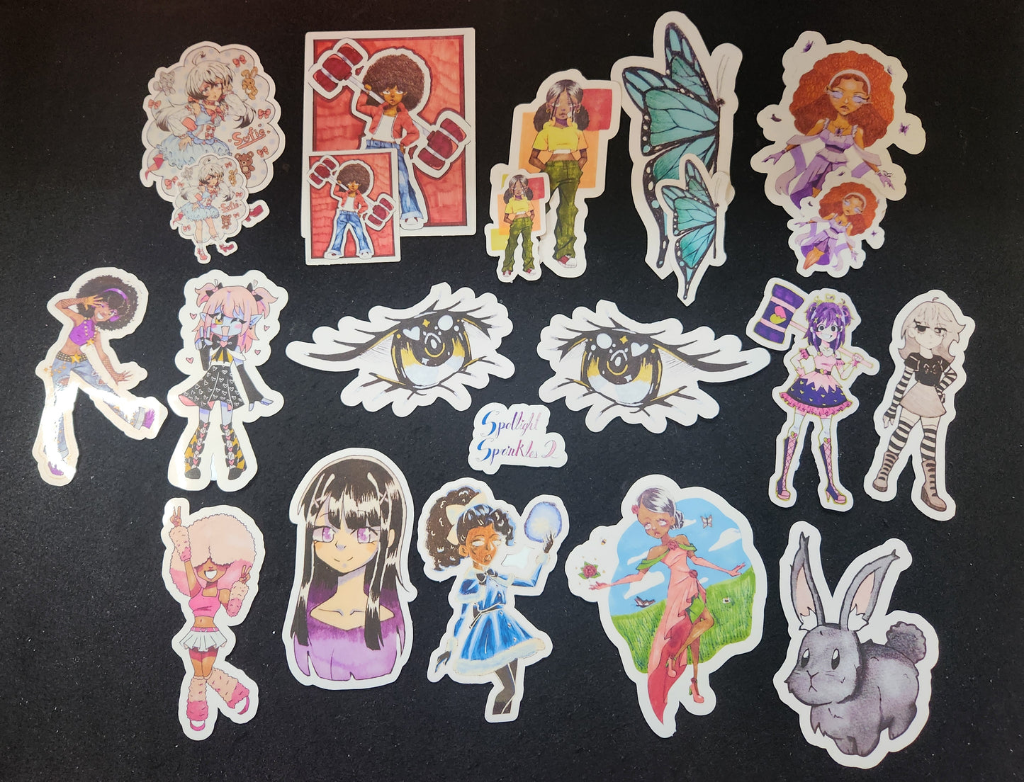 Spotlight Sprinkles 2 Sticker Pack Jumbo