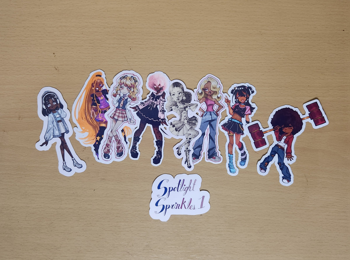 Spotlight Sprinkles 1 Sticker Pack