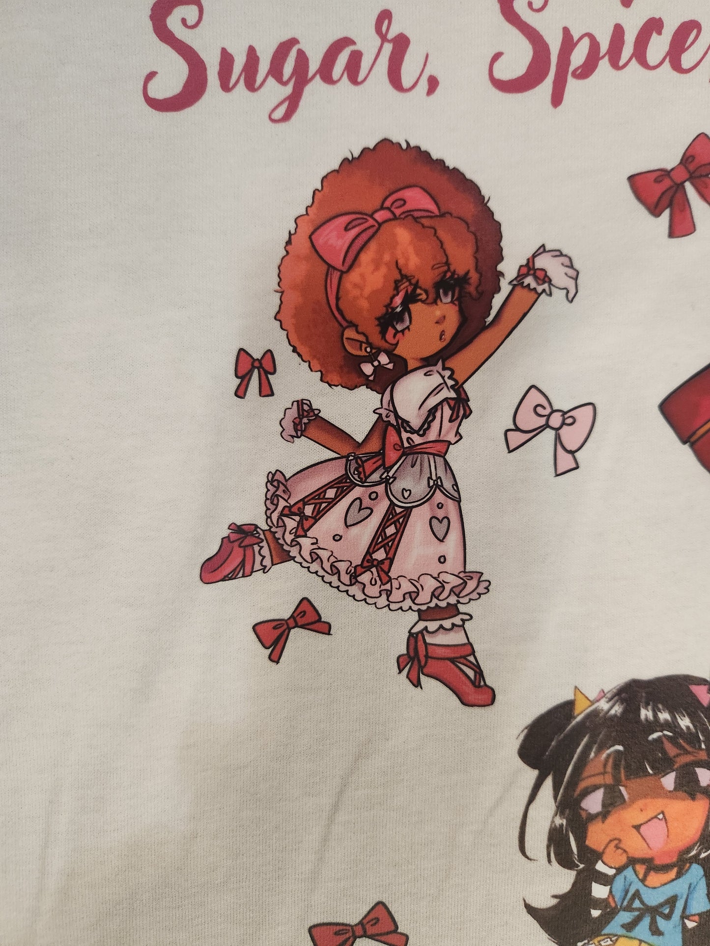 Sugar Spice and Power White T-Shirt