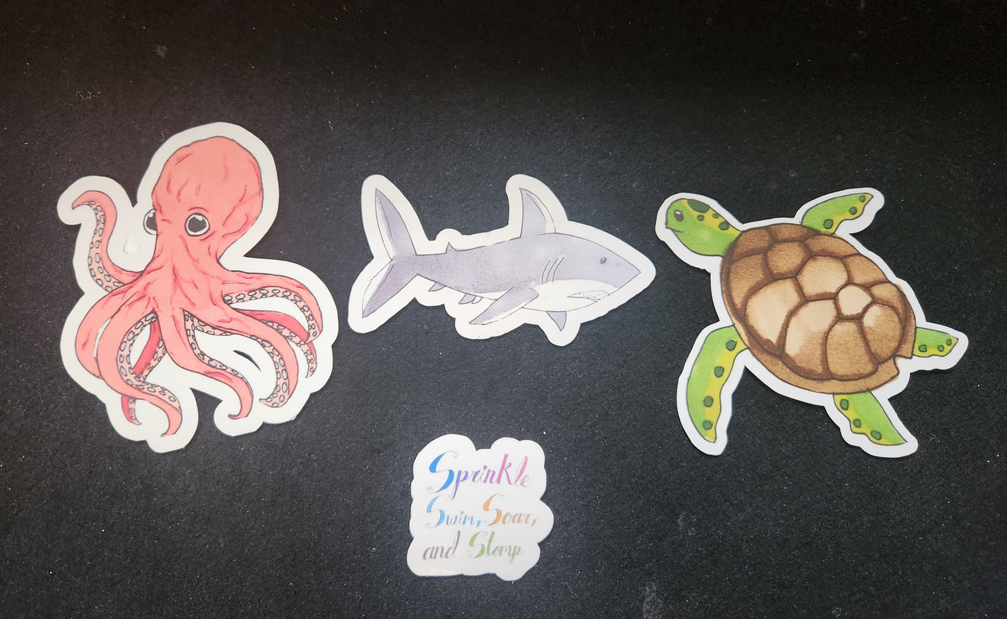 Sprinkle Swim, Stomp, and Soar Sticker Pack Jumbo